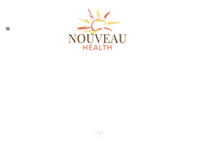 Tablet Screenshot of nouveauhealth.com